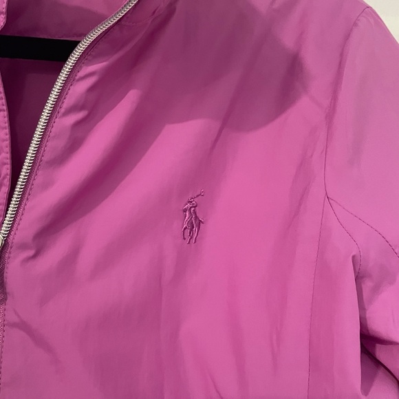 Polo by Ralph Lauren Women's Pink Golf Jacket with logo in size small - Picture 7 of 9